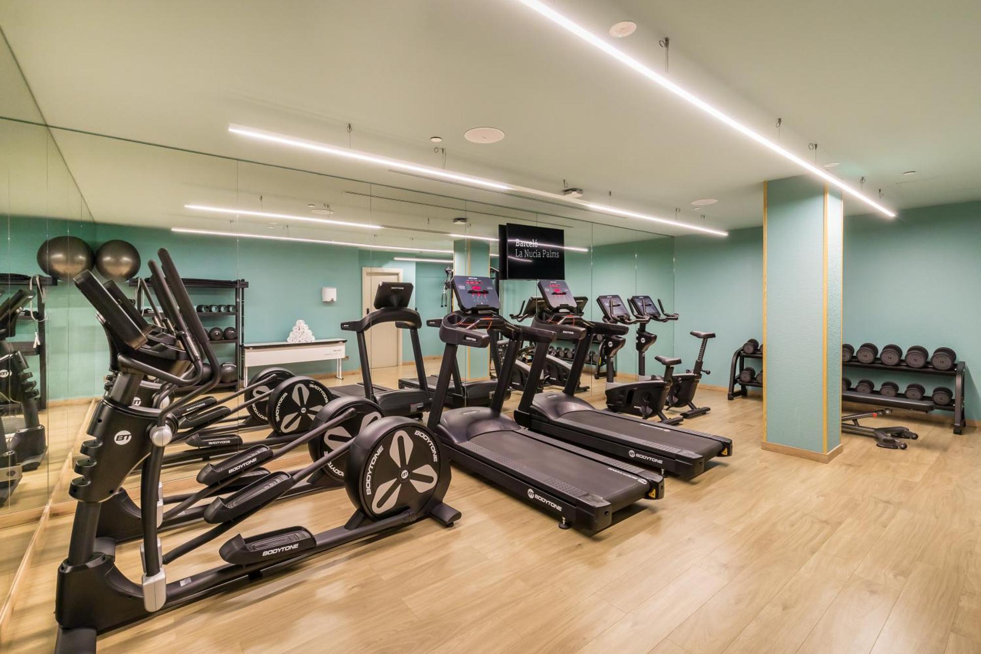 Barcelo La Nucia Palms Hotell Eksteriør bilde The gym at the hotel